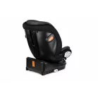 ISOFIX-es 360°-ban forgatható Mama Kiddies® Turbo Wings biztonsági autósülés (40 - 150 cm) sötétszürke színben támasztólábbal + ajándék gerinctámasszal és napvédővel