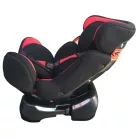 Detská bezpečnostná autosedačka Mama Kiddies Safety Star (0-25 kg), farba červeno-čierna