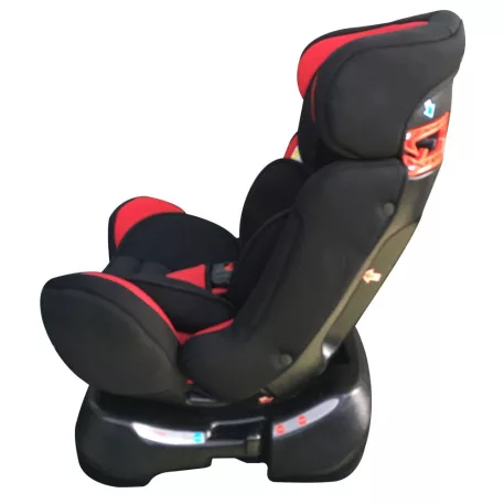 Detská bezpečnostná autosedačka Mama Kiddies Safety Star (0-25 kg), farba červeno-čierna