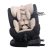 Detská autosedačka Mama Kiddies Angel Rotary  s 360° otáčaním (0-36kg) s ISOFIX systémom, farba béžová