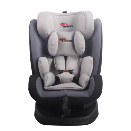 ISOFIX-es 360°-ban forgatható Mama Kiddies Angel Rotary biztonsági autósülés (0-36 kg) szürke színben