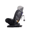 ISOFIX-es 360°-ban forgatható Mama Kiddies Angel Rotary biztonsági autósülés (0-36 kg) szürke színben