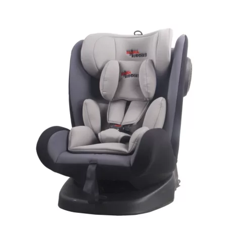 ISOFIX-es 360°-ban forgatható Mama Kiddies Angel Rotary biztonsági autósülés (0-36 kg) szürke színben