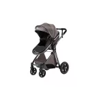 Mama Kiddies Charlie PRO 3az1-ben babakocsi kiegészítőkkel barna színben + ajándék