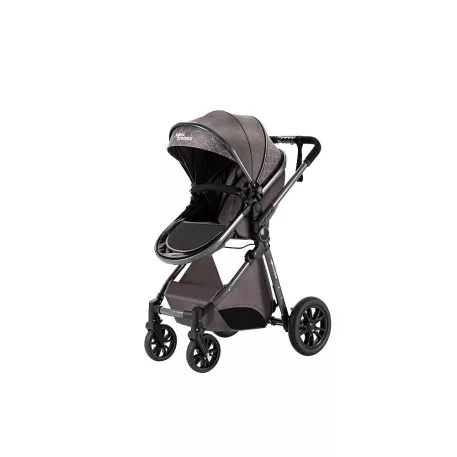 Mama Kiddies Charlie PRO 3az1-ben babakocsi kiegészítőkkel barna színben + ajándék