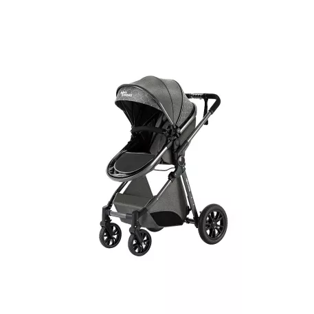 Mama Kiddies Charlie PRO 3az1-ben babakocsi kiegészítőkkel szürke színben + ajándék
