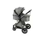 Mama Kiddies Charlie PRO 3az1-ben babakocsi kiegészítőkkel szürke színben + ajándék