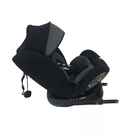 ISOFIX-es 360°-ban forgatható Mama Kiddies Rolling Safari biztonsági autósülés (0-36 kg) Jumbo mintával + ajándékok