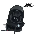 ISOFIX-es 360°-ban forgatható Mama Kiddies Rolling Safari biztonsági autósülés (0-36 kg) Jumbo mintával + ajándékok