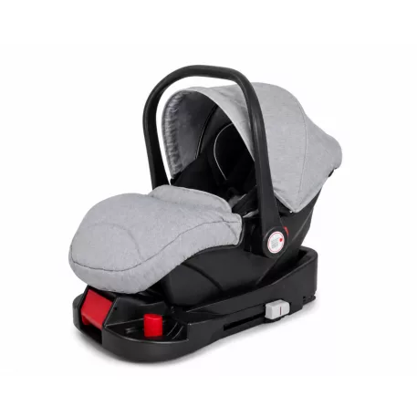 Mama Kiddies Evening Star Black Edition i-Size babahordozó szürke színben