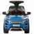 Range Rover nohami poháňané auto s hudbou modré