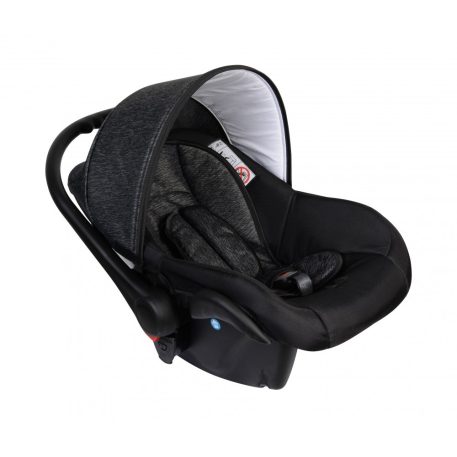 Mama Kiddies Lux Creativ 3az1-ben multifunkciós babakocsi szett kiegészítőkkel antracit színben + Ajándék