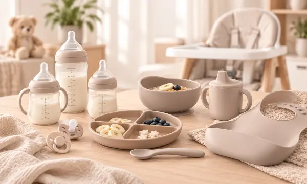 Babaetetési termékek, cumisüvegek és etetési kiegészítők